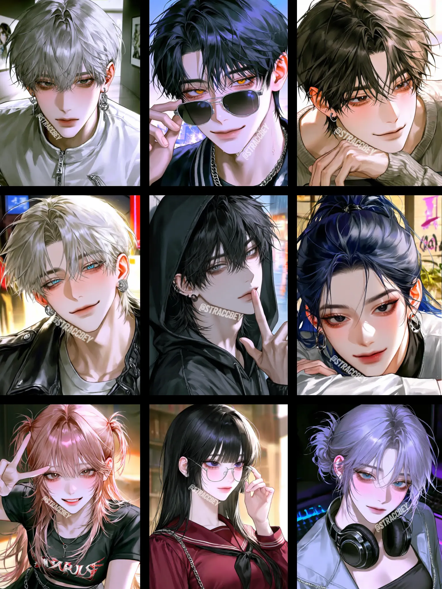 STRACCBEY의 남녀무리에서 여우 짝남들의 짝녀는?
