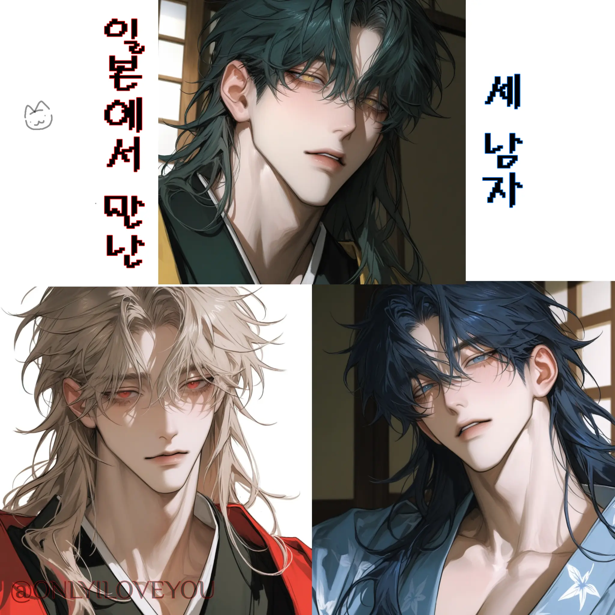 ONLYILOVEYOU의 사토, 모리타, 스즈키