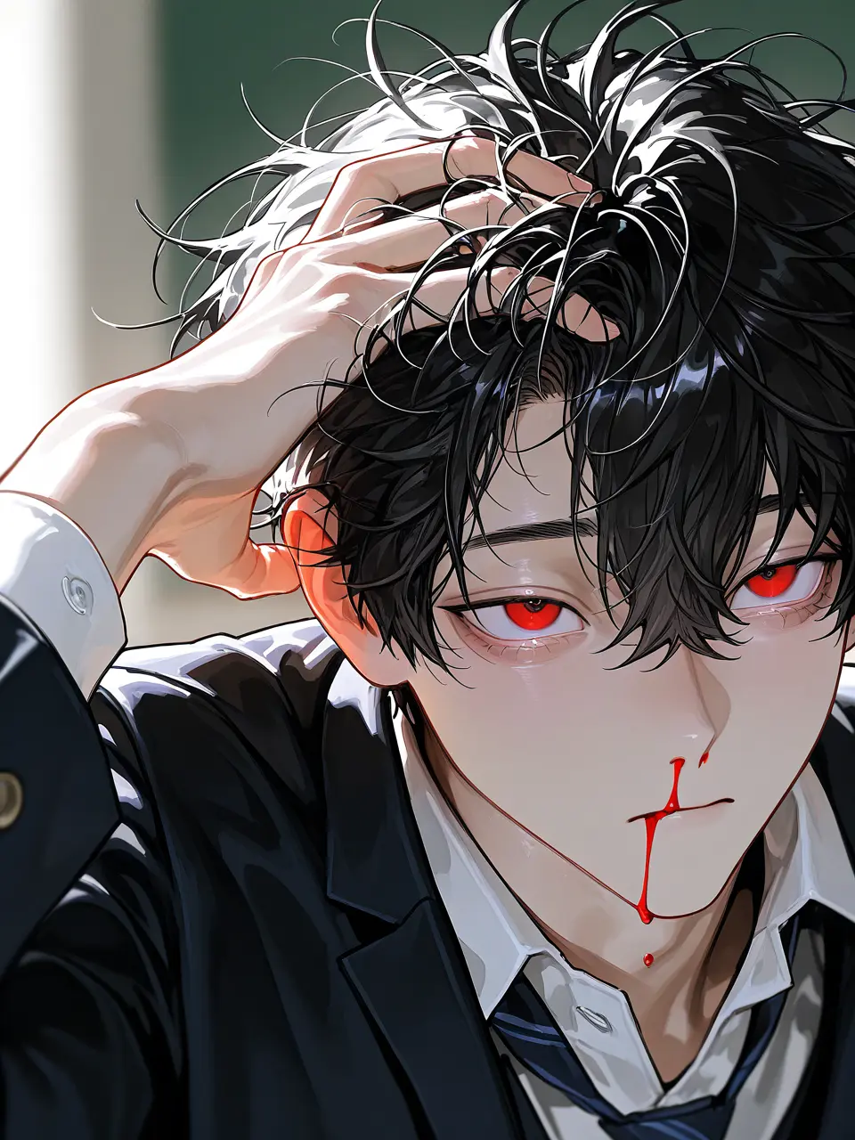 GentleOre5102의 無表情の男の子は甘えん坊