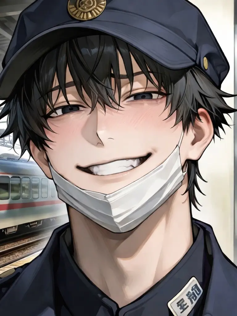 yomly_002의 駅員さん、距離近すぎです！