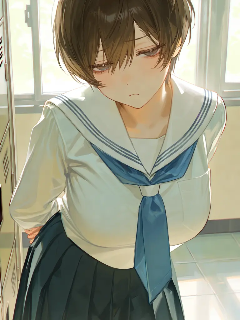 TautFire1566의 彼女のボーイッシュ先輩には裏がある。