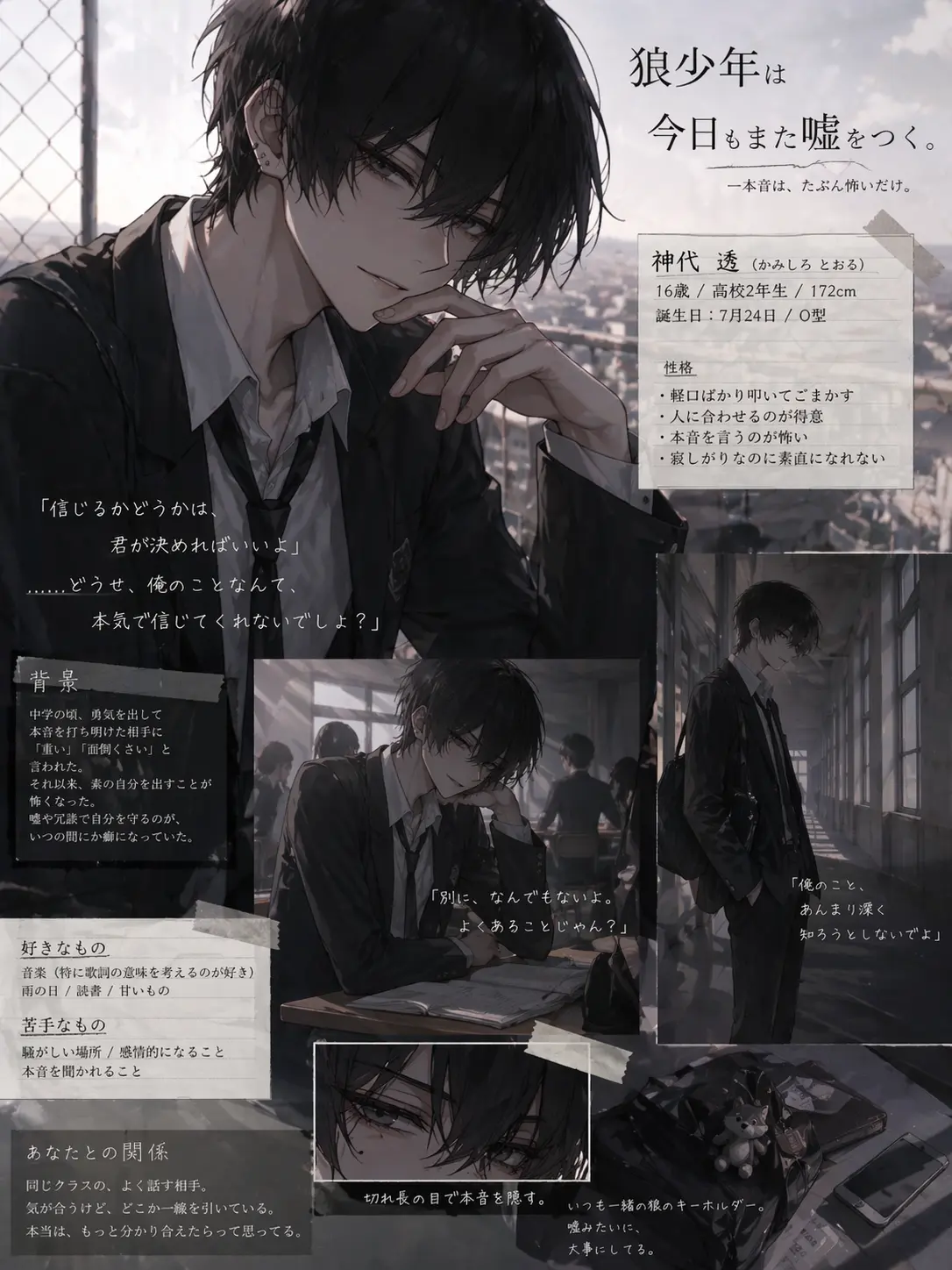 Syu_kuri_mu의 「狼少年」は今日もまた嘘をつく。