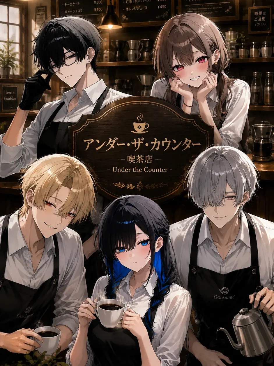 mochimegane의 喫茶店『アンダー・ザ・カウンター』