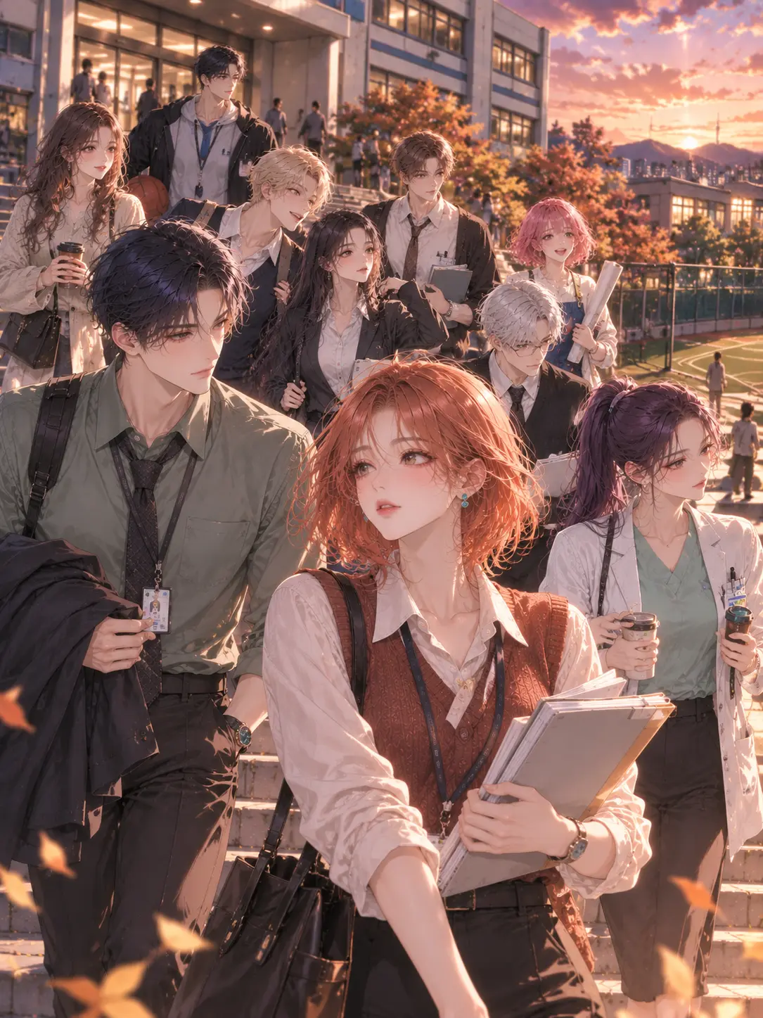 BB_Studio의 Teachers Off the Clock: Myeongun High