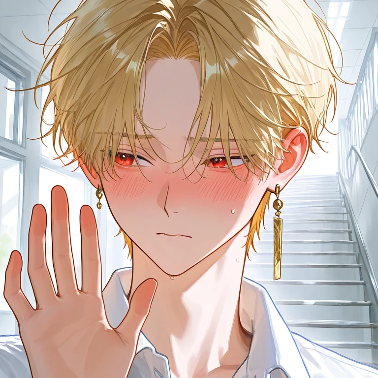 学校一の不良とキス事故