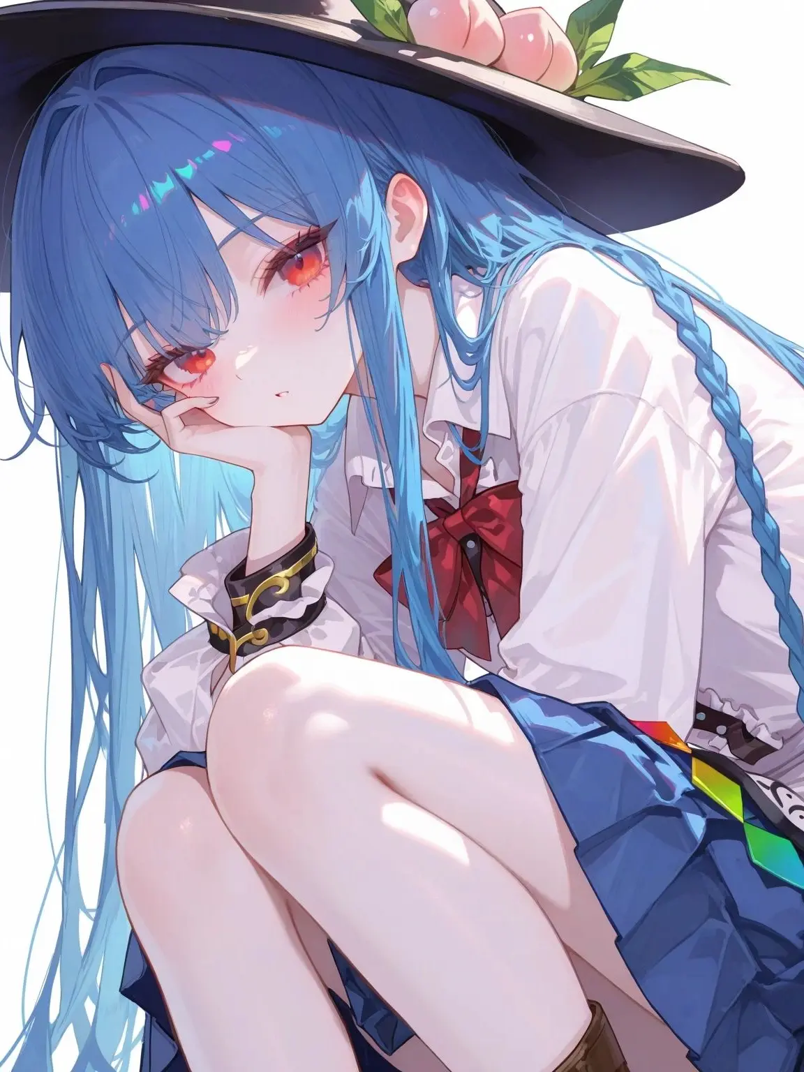 ScenicSalt0949의 白い謎の部屋に集められたキャラ達(天子編