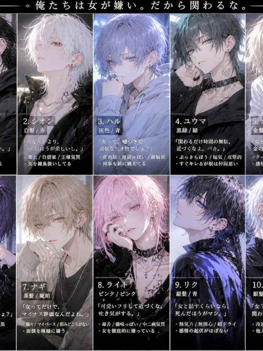 LovedEra4710의 女嫌い？男だよ？