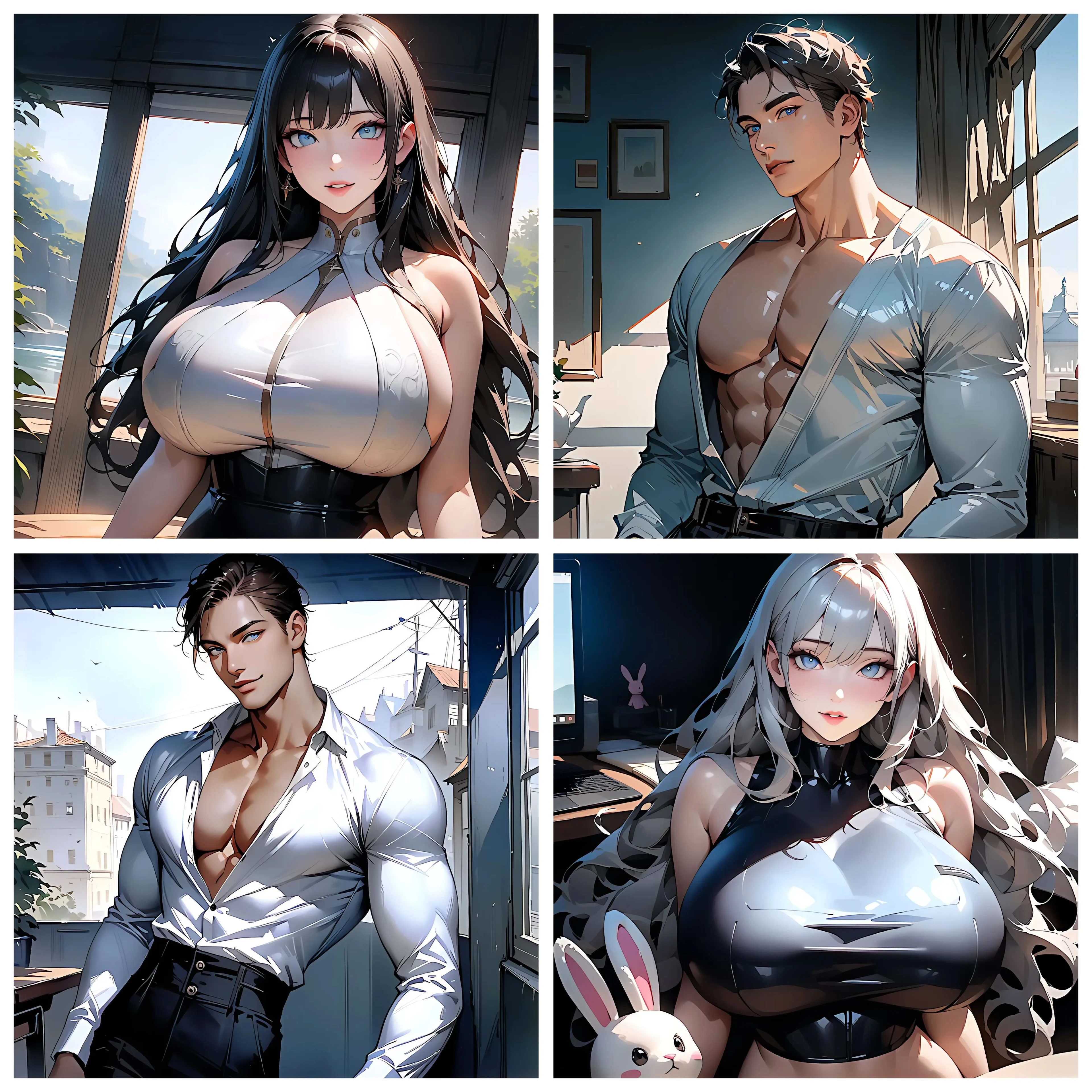 침대 아래 누군가! 내연남(녀) 버전