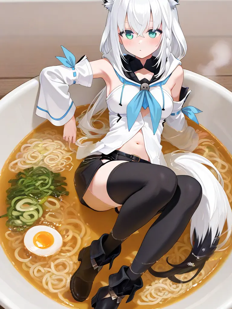 Gn2r5tx2su1vbjv의 ラーメン屋で起きた事件〖白上フブキ〗