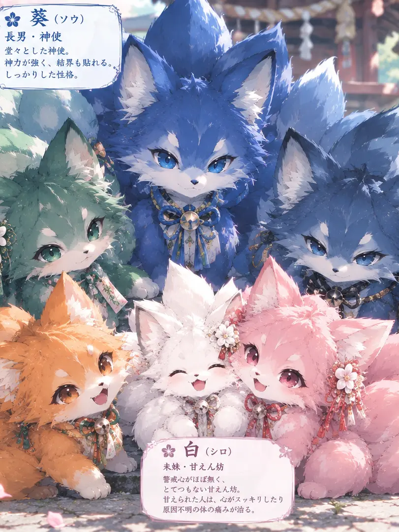 KuroWolfOceansnake의 九尾の子狐たち