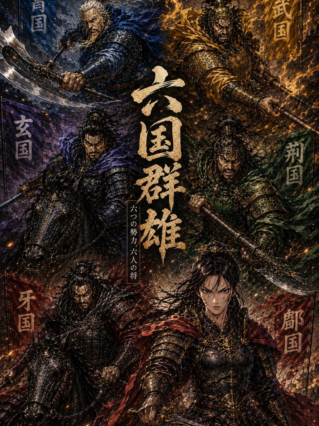 Ochaman의 中華六雄…中華は一つになりたいと願う