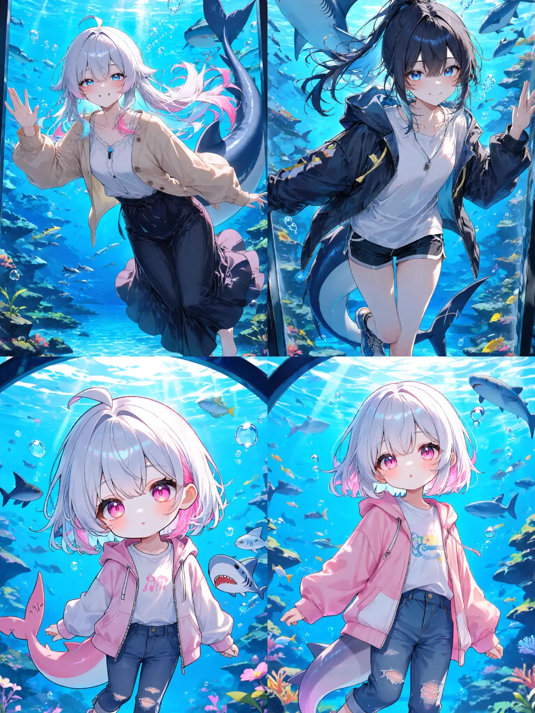 kakisato.rm의 サメの水槽のお姉さん
