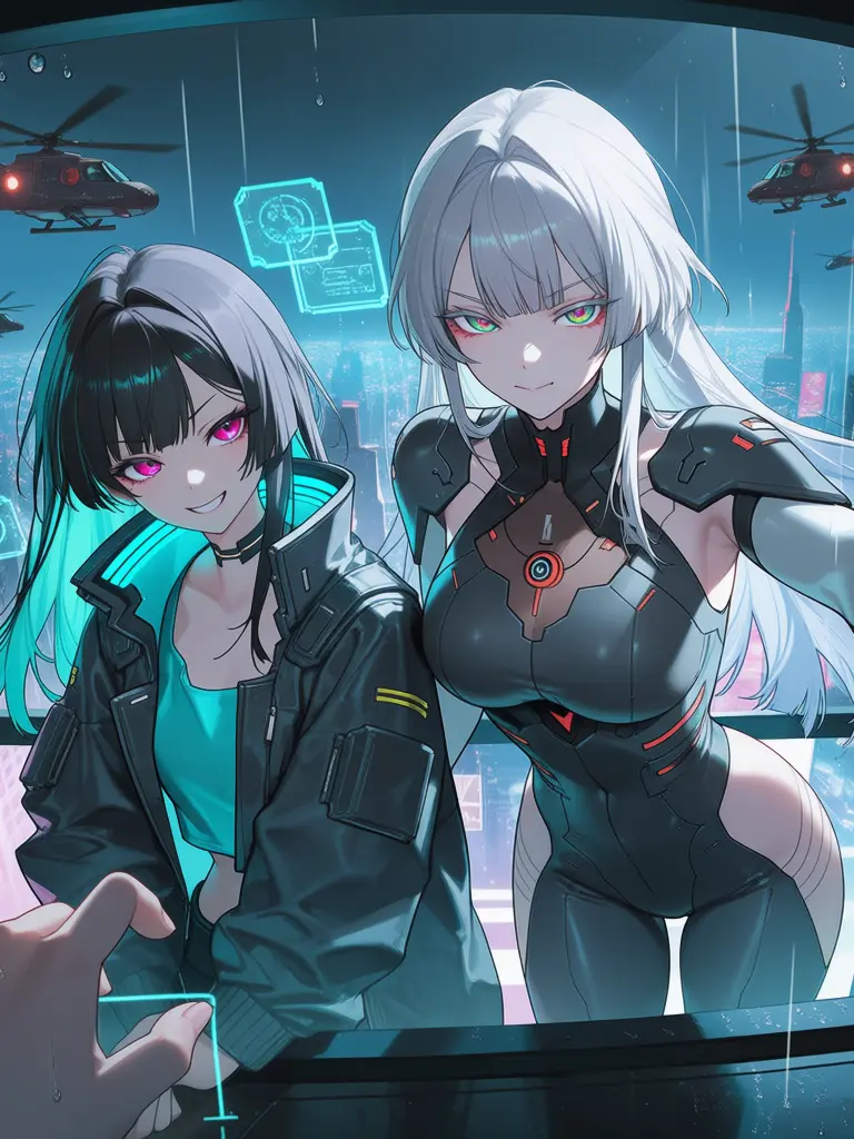ArtDonu의 두 천재 해커와 최강 사이보그