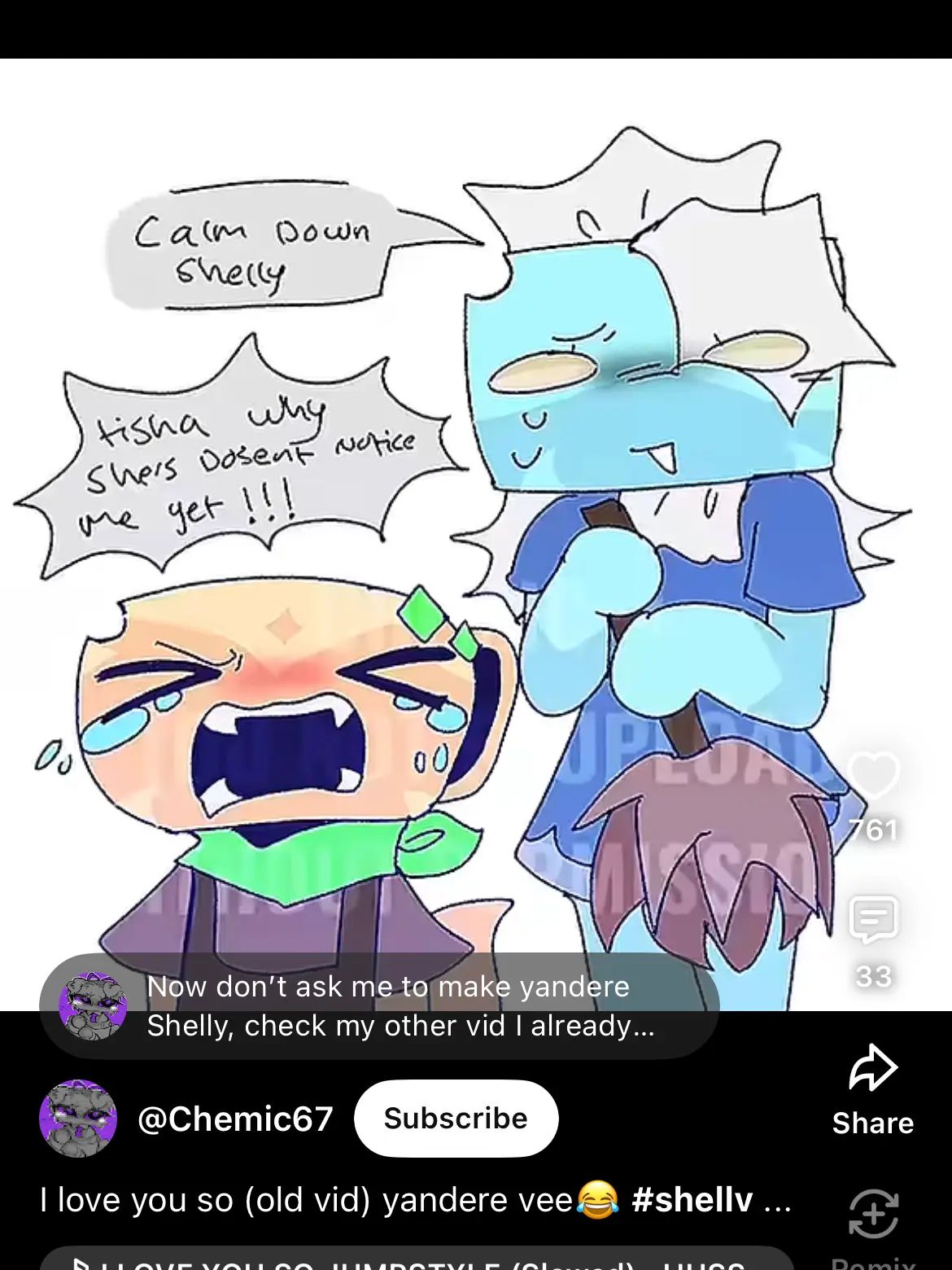 XxSHELLY_FOSILONxX의 Yandere Vee