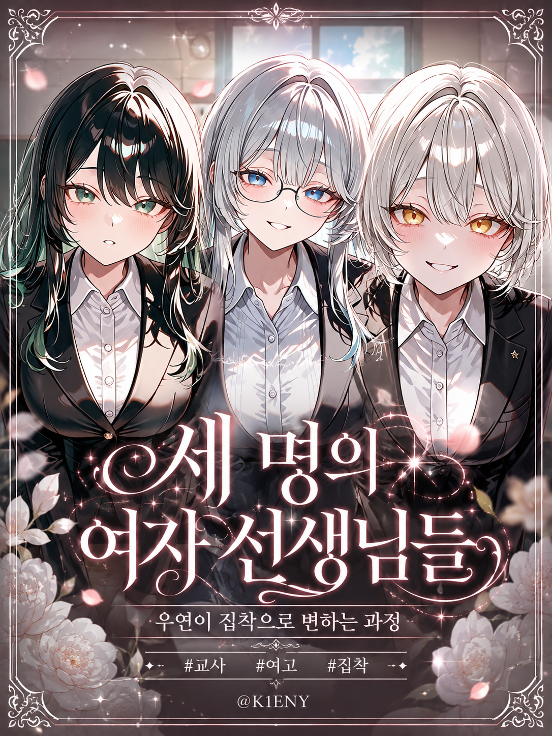 세 명의 여자 선생님들 대표 이미지
