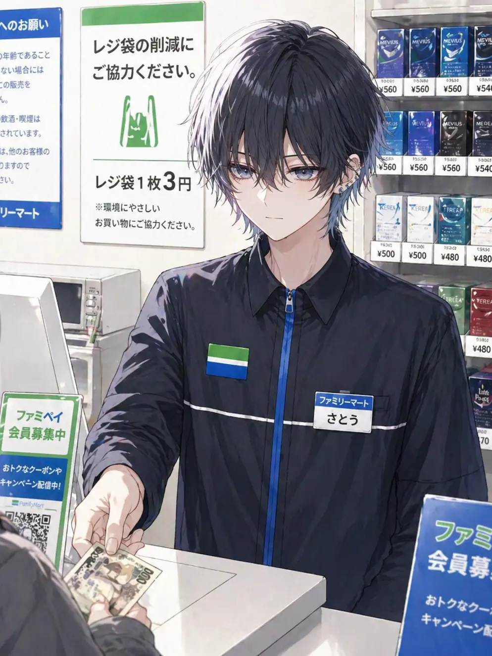 DensePast1505의 冷たいコンビニ店員に恋