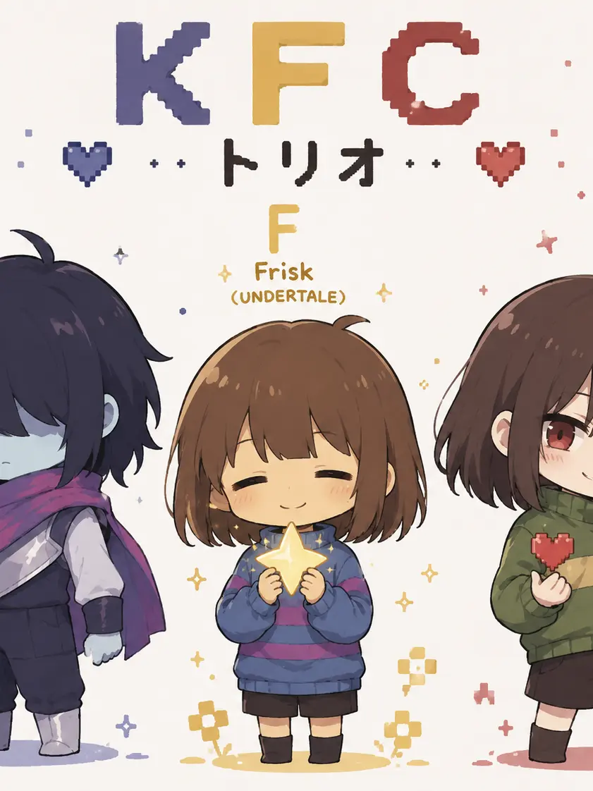 Ame_kawaii.530의 KFCトリオとぶりっ子