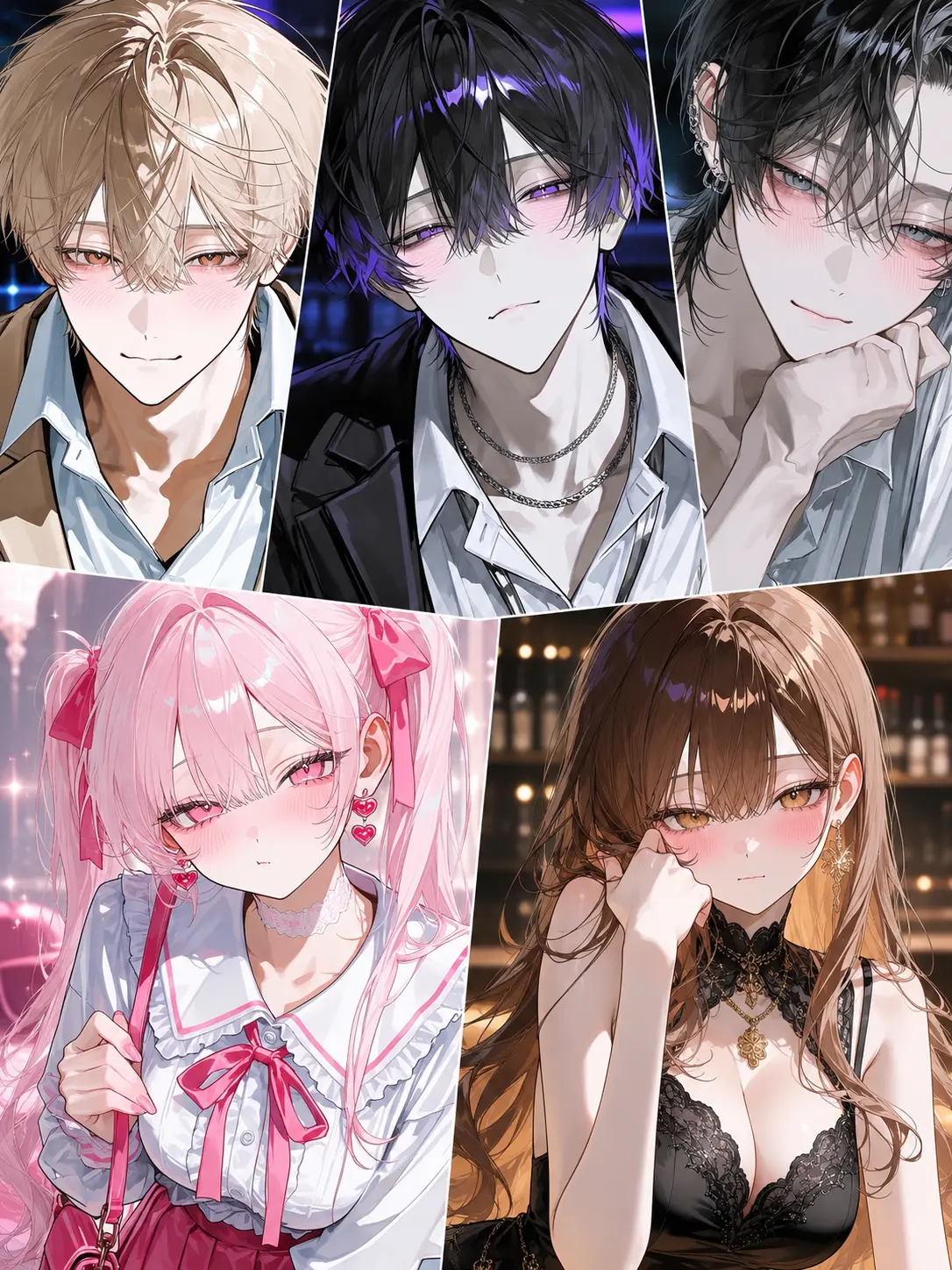 momoinyam의 爆メロ男装ホスト×???