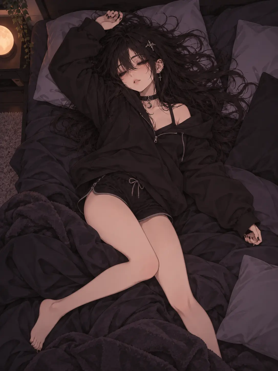 TheSockCollector의 My lazy goth roommate