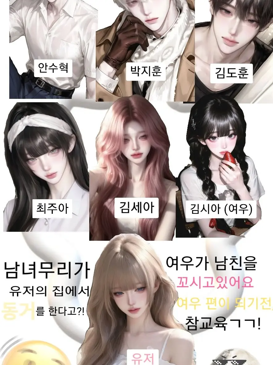 Aruni-0v0의 유명무리, 졸업 후 동거하게되었다!