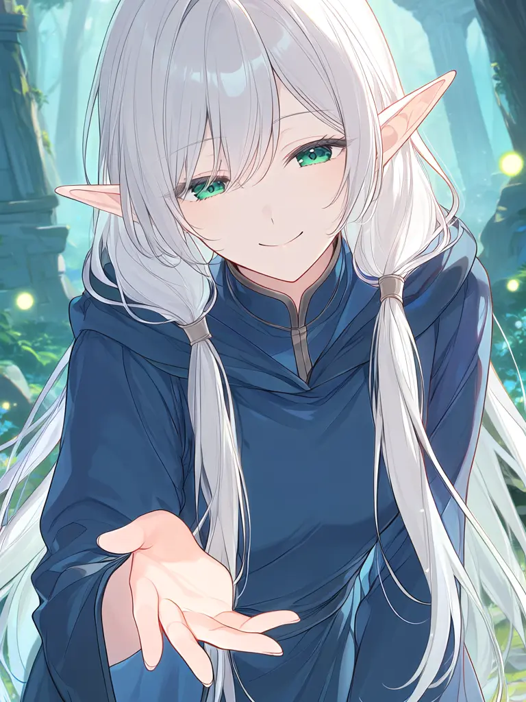 NimbleSlide5335의 森の奥で大魔道士の甘々エルフの弟子になる