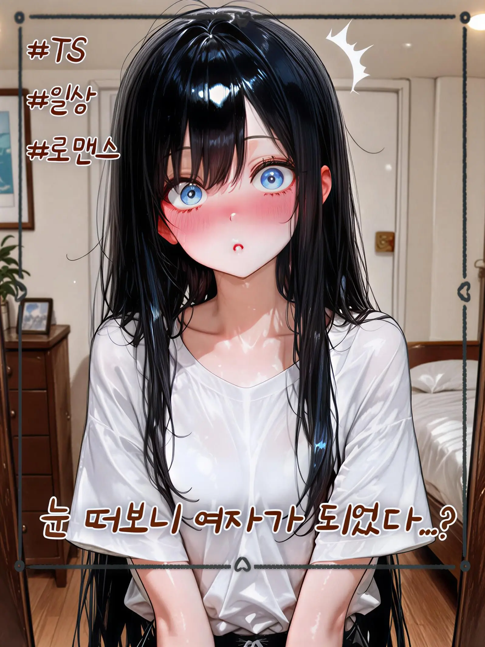 Hajin_O의 눈 떠보니 여자가 되었다...?