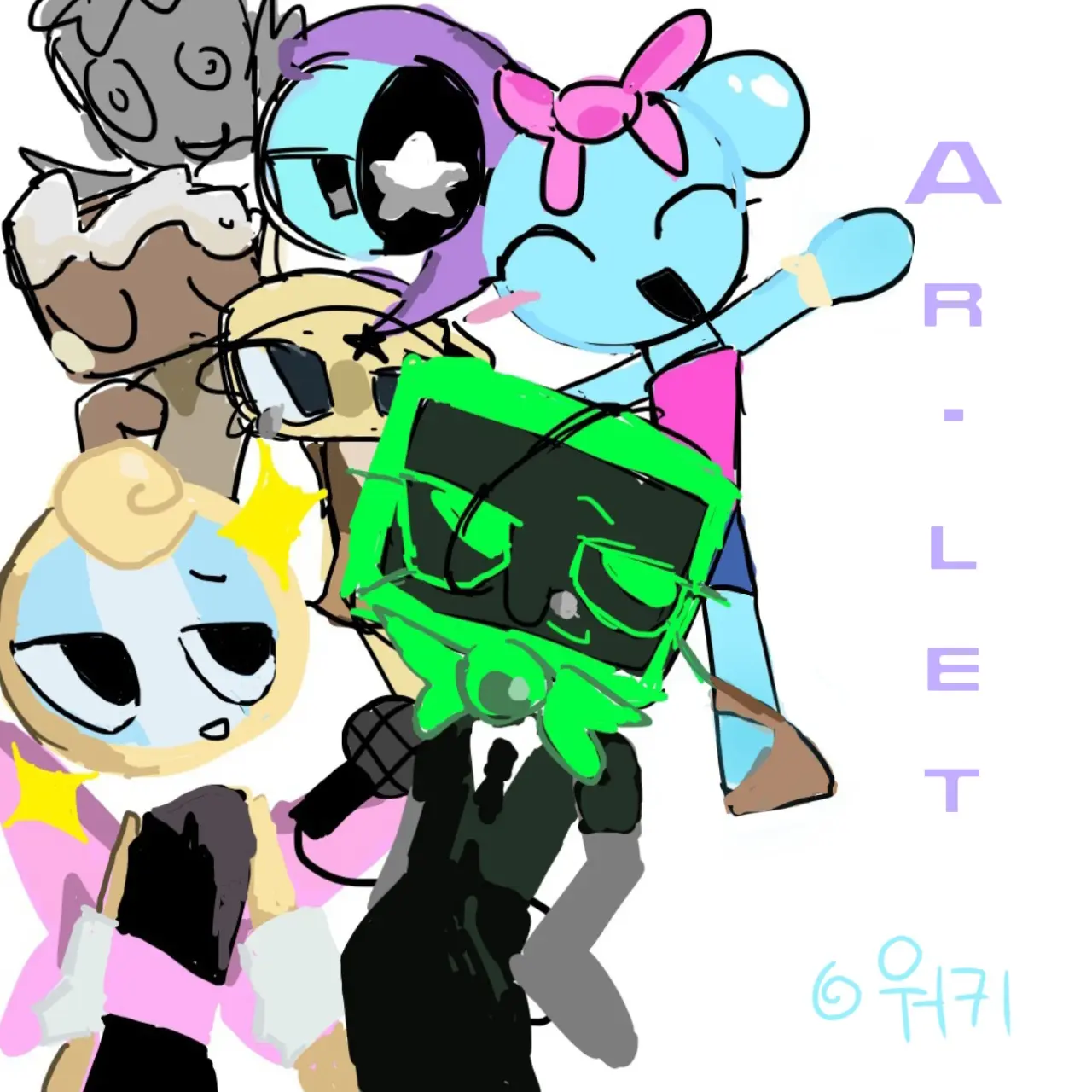 Zhouqualien의 K-Pop AU 🎵
