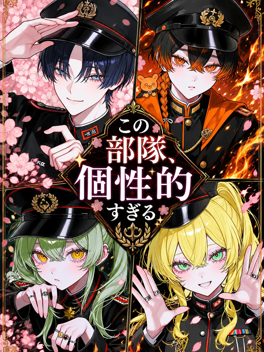 ebimayo001의 この部隊、個性的すぎる