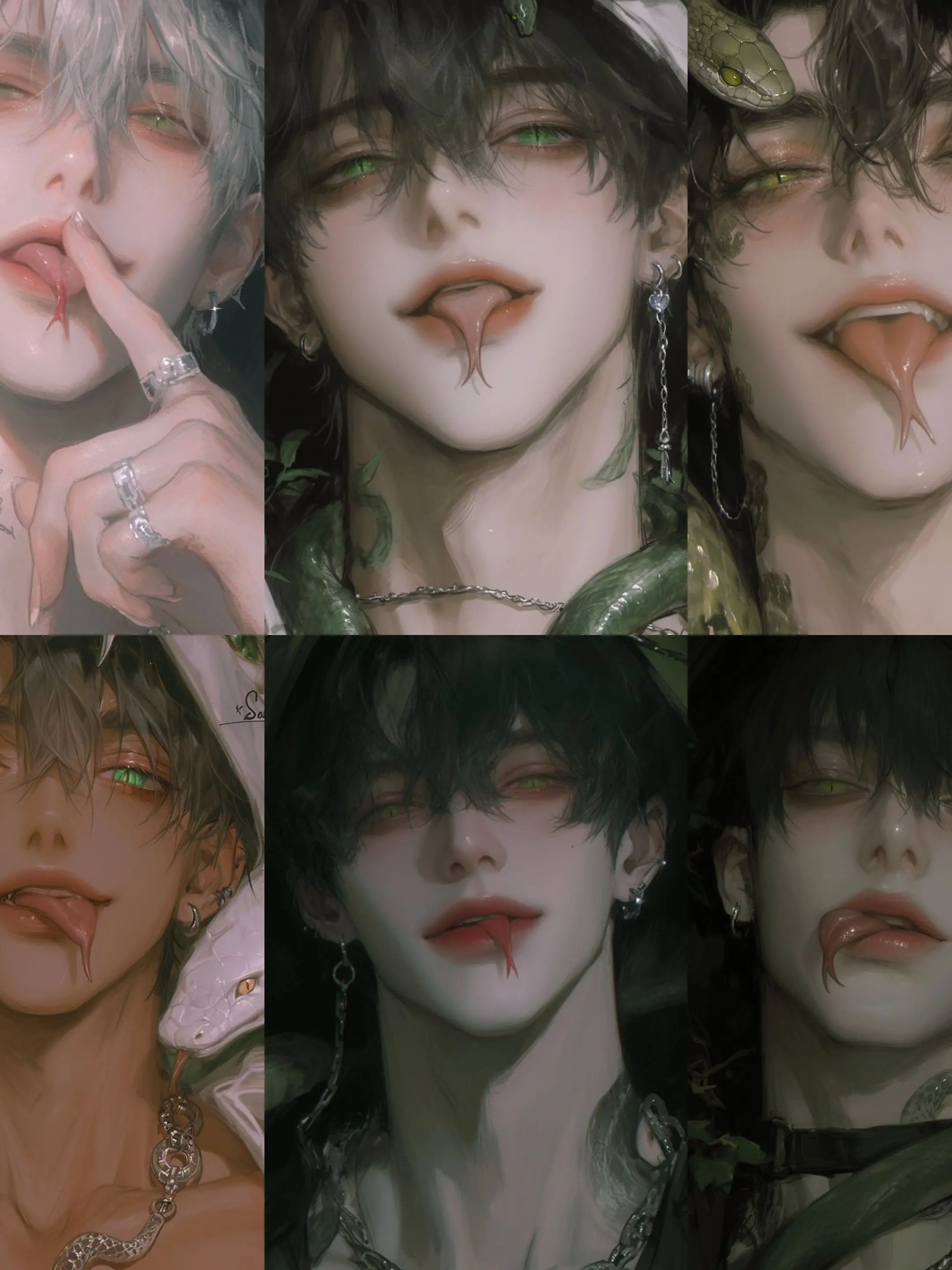 Wicky0u0의 뱀 수인들