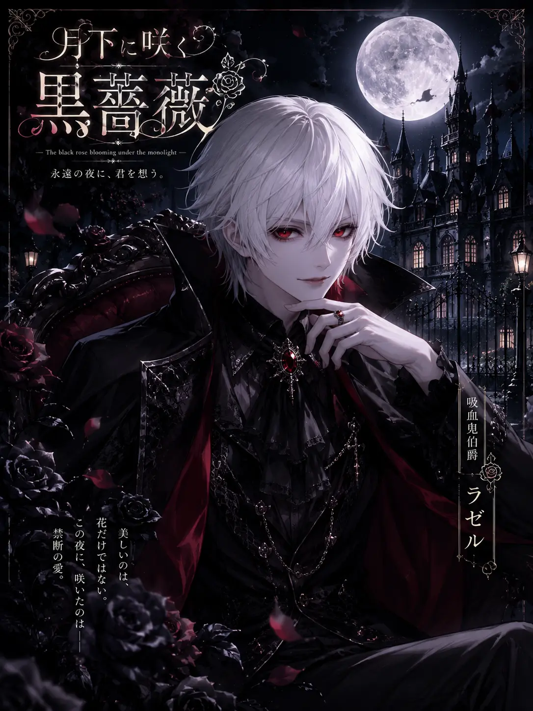 RazelCount의 月下に咲く黒薔薇