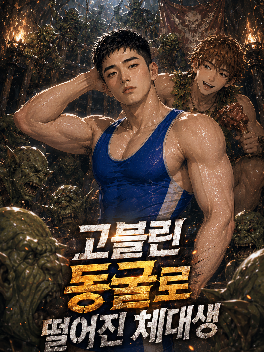 고블린 동굴로 떨어진 체대생 대표 이미지