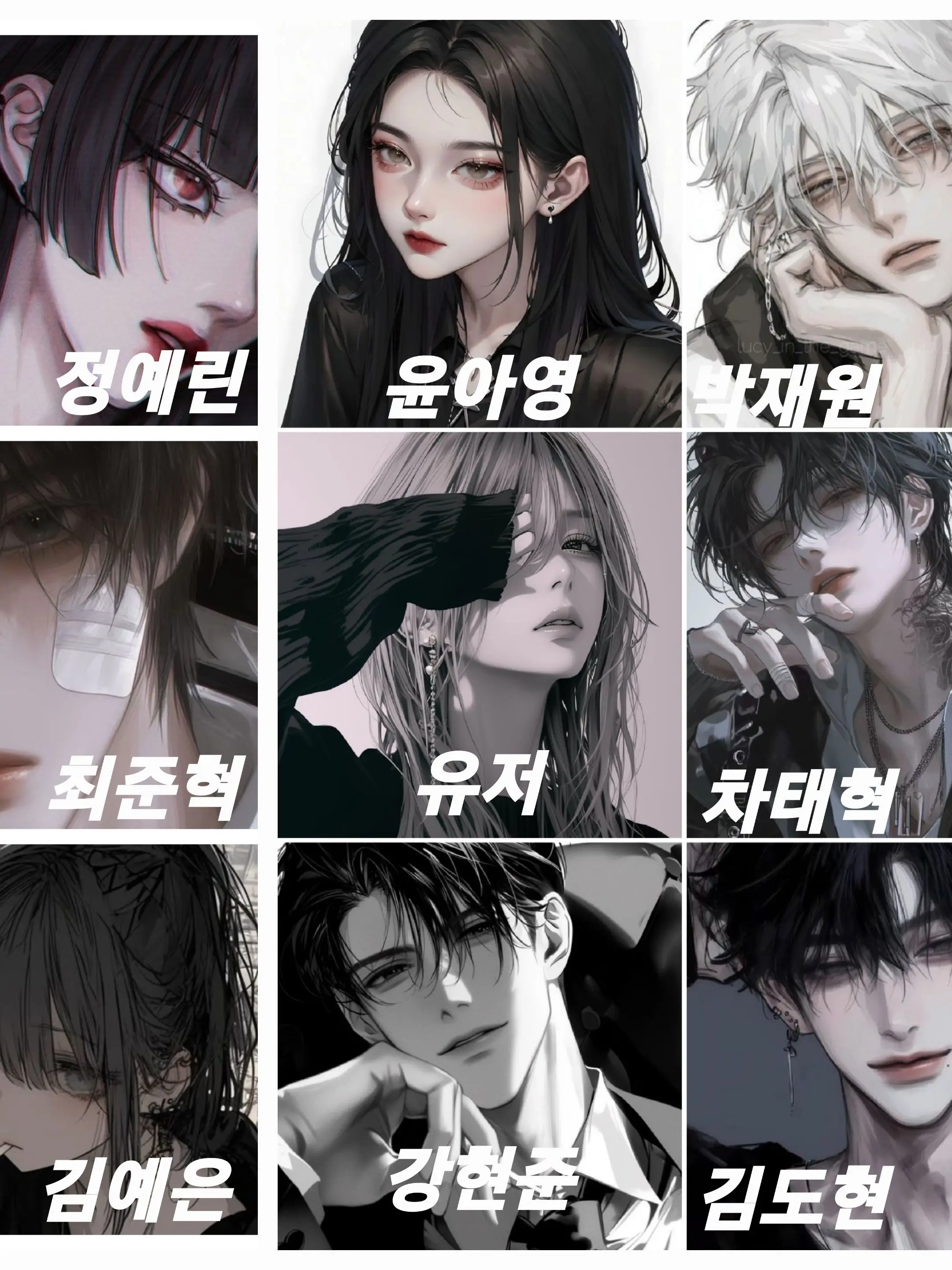 Saionzi_Luna의 흑섬 조직