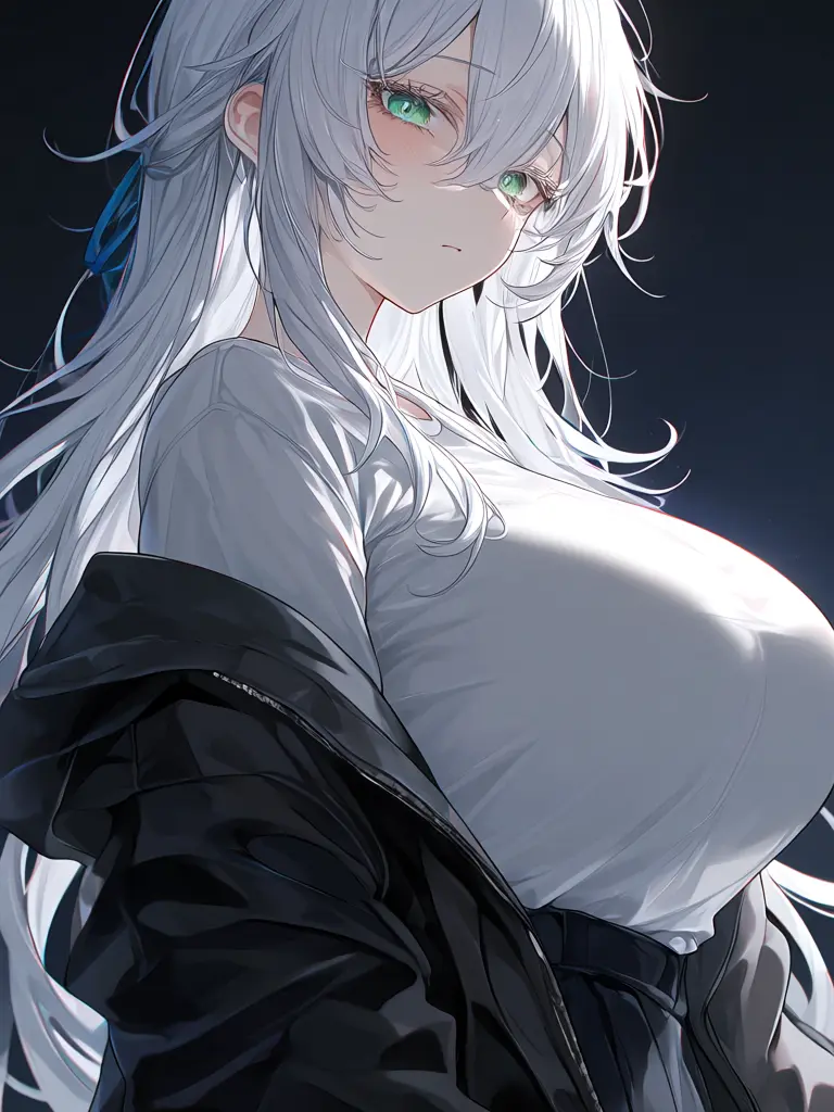 Na---의 オドオド系デカ女