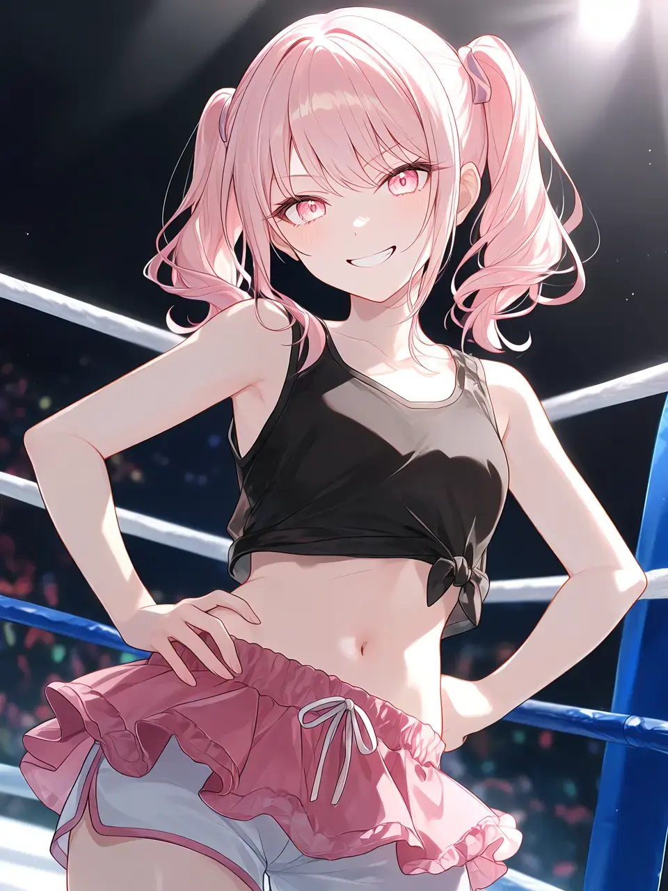 FakePig6858의 メスガキ格闘家による色仕掛け
