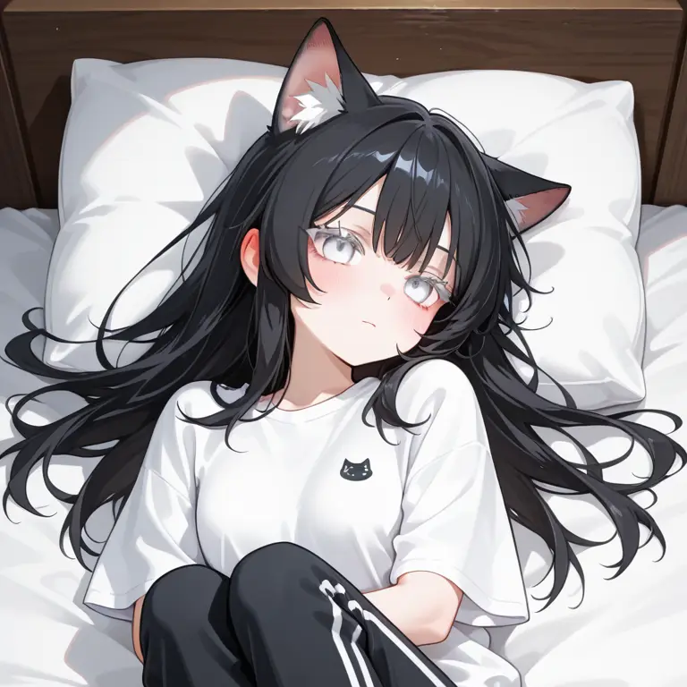 아무것도…보이지 않는다냥. 대표 이미지