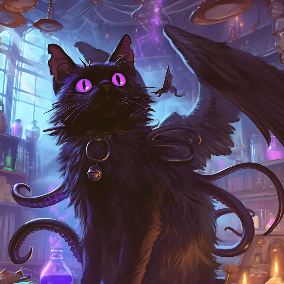 Nero.Diabolikar의 黒猫タックと魔法の店