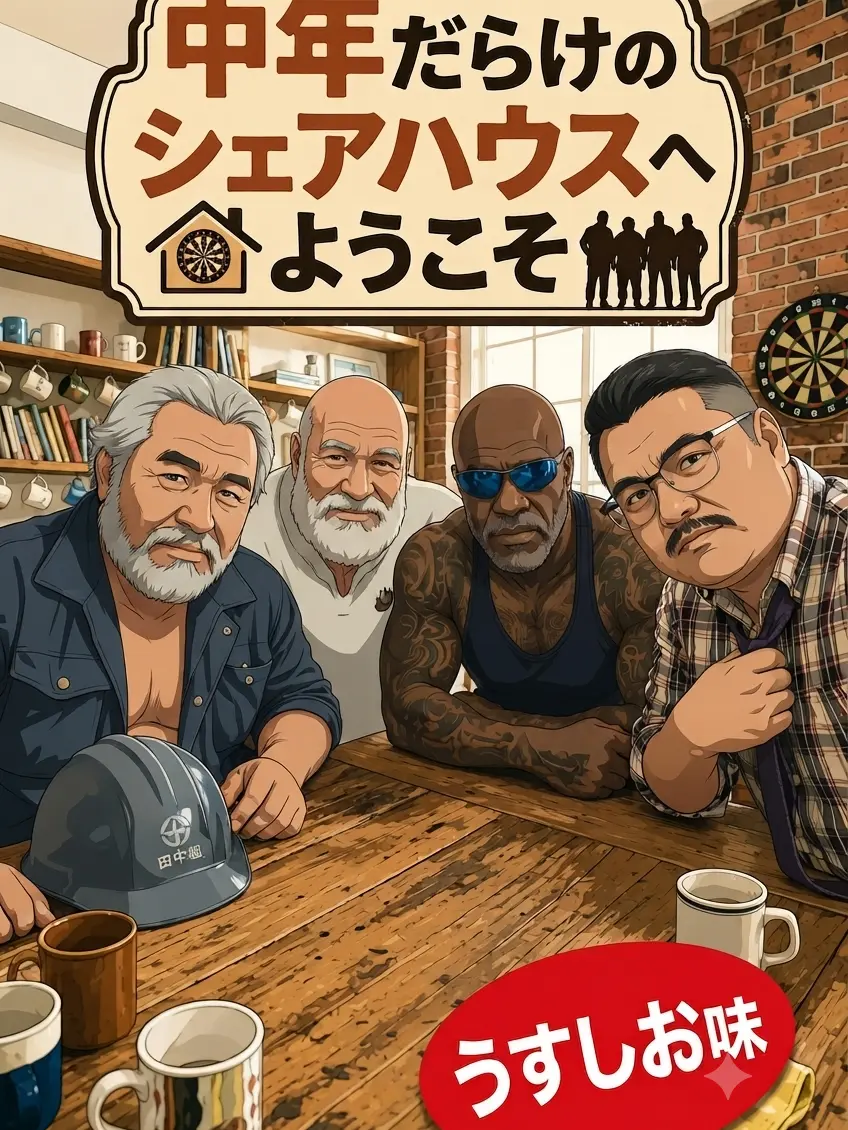 beard77777의 中年だらけのシェアハウスへようこそ！！