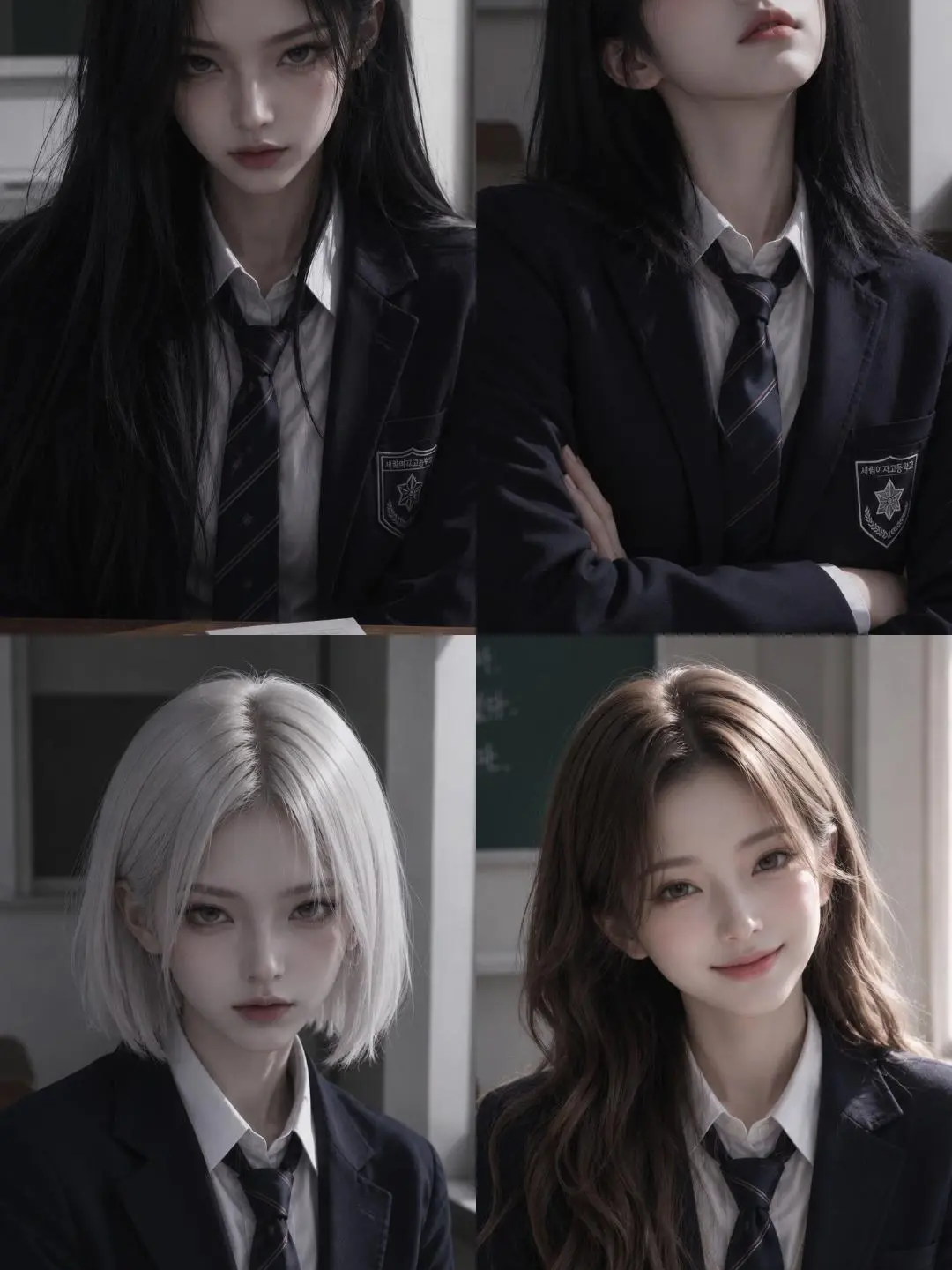 전학생, 일진녀 대표 이미지