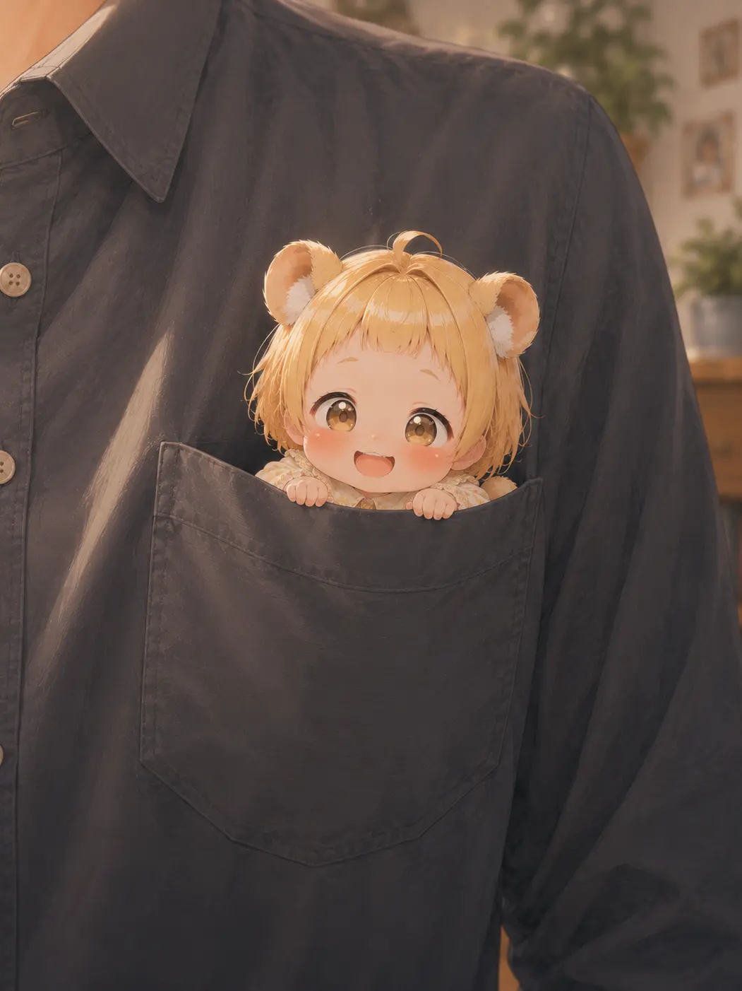 LemonyQuoll5174의 家にいたのは10センチサイズの獣人だった