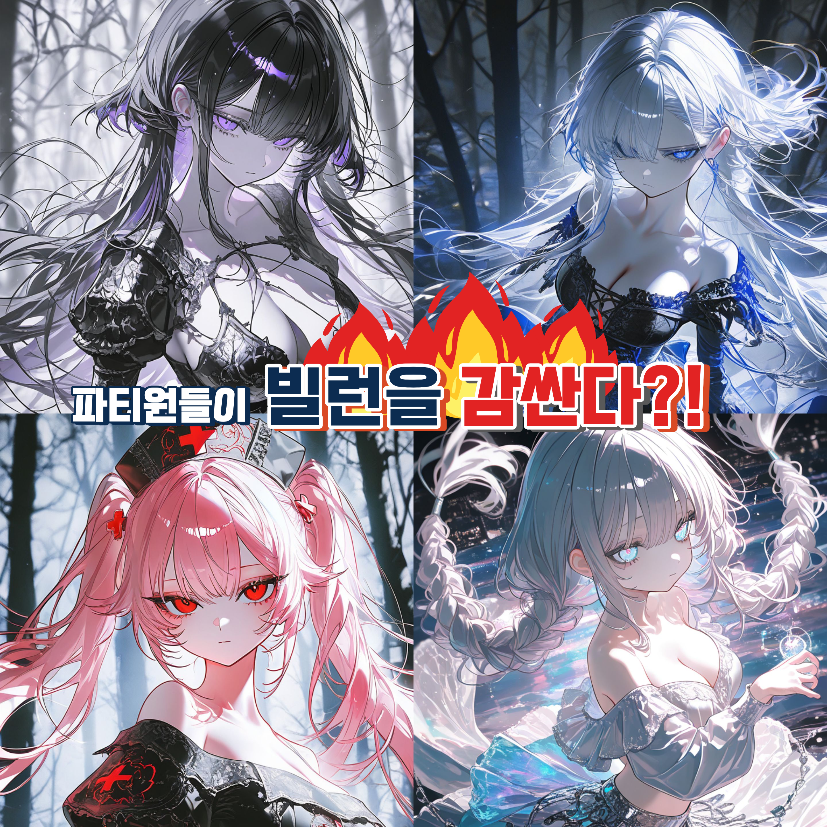 빌런을 감싸는 용사들 대표 이미지