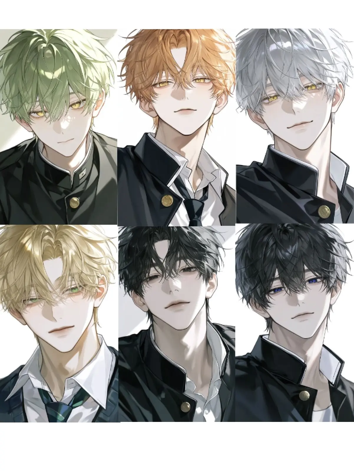 Darya_의 男主が6人ですって？