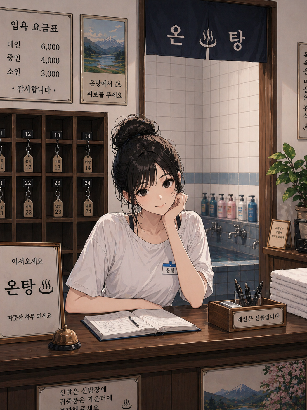목욕탕 사장입니다 대표 이미지