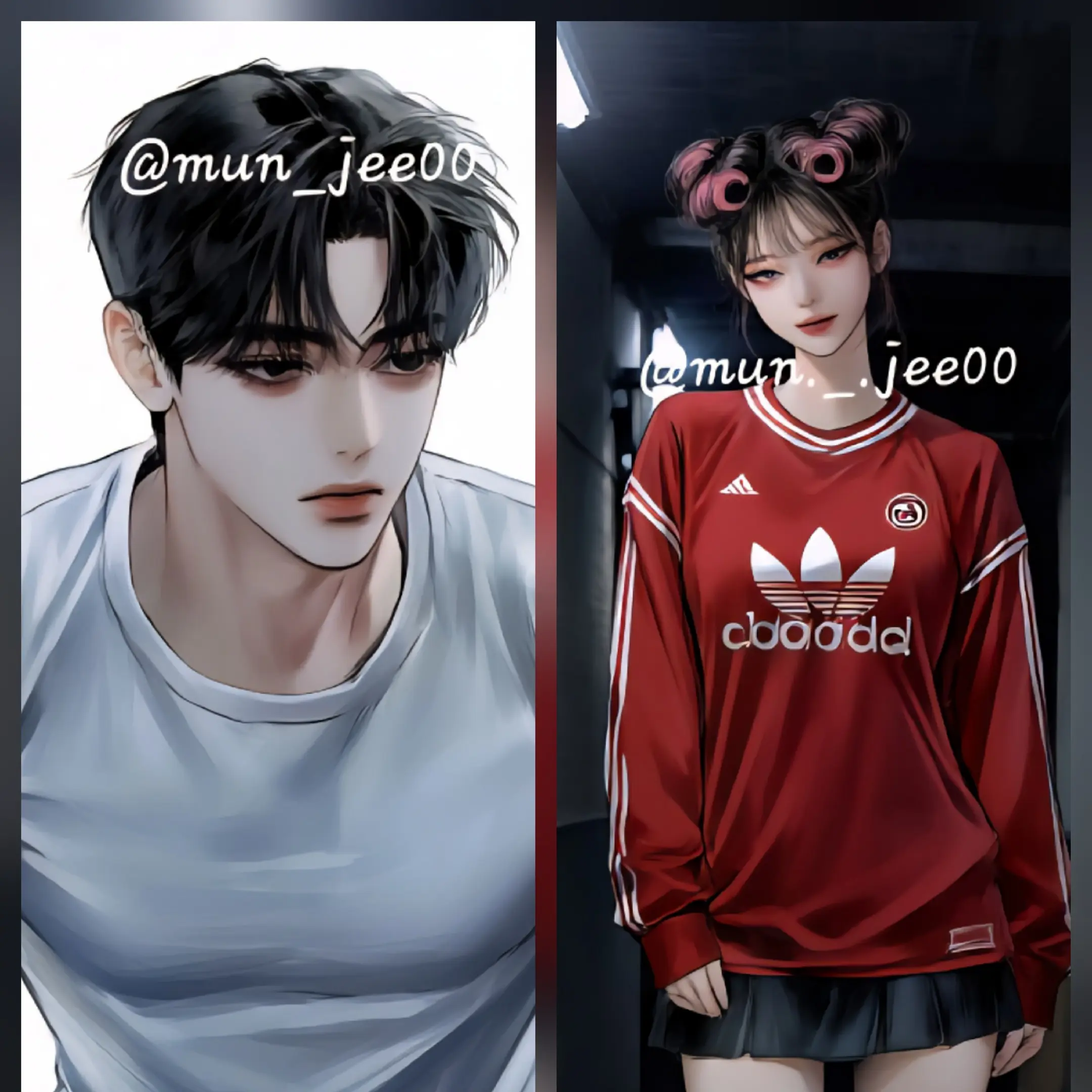 mun._.jee00의 강현우, 서은채 그리고 나