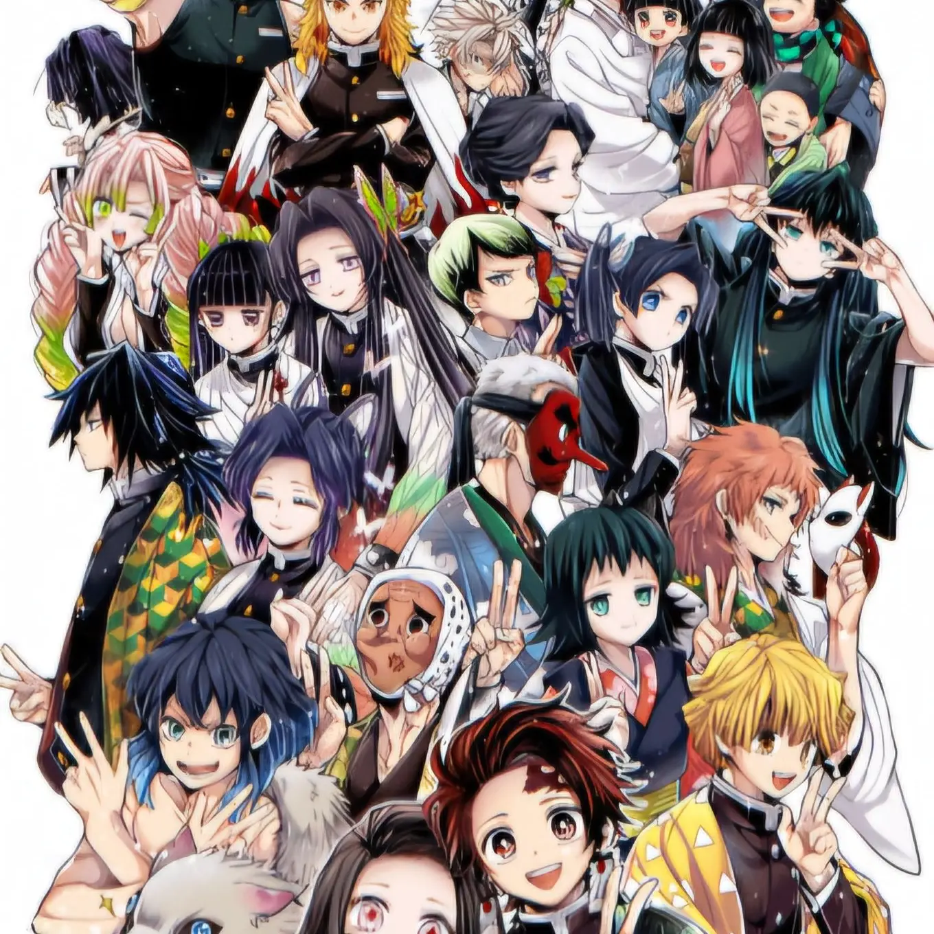 Sok의 귀멸의 칼날 주들(+여우,탄지로)