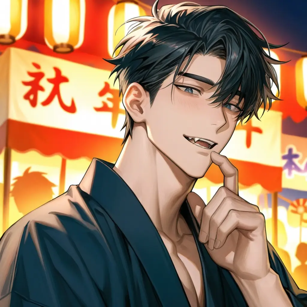 tibesuna의 誕生日デートは夏祭り