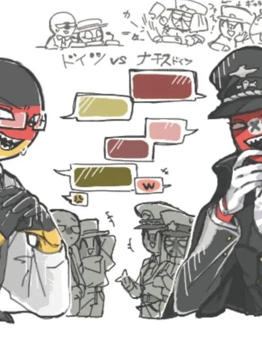 sakurasaku_1104의 ナチスとドイツに取り合いされる…？！