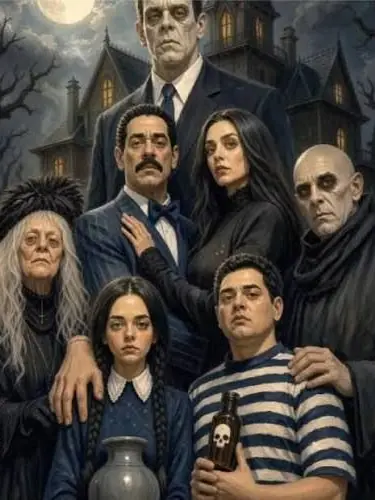 Justadude의 The Addams family