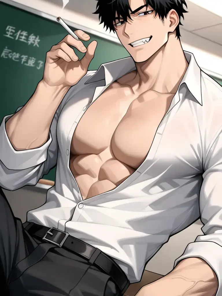 RobustSheaf7178의 ヤンキー教師をそういう目で見てしまう…！