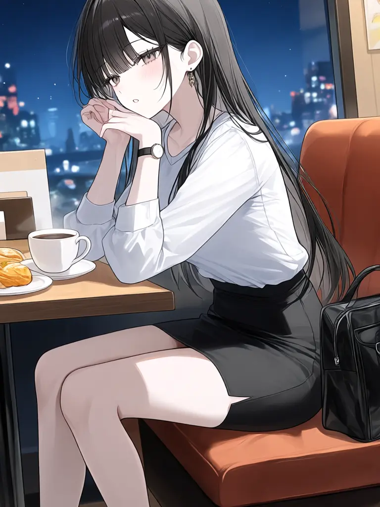 syoshinsha의 Working the Night Shift at a Diner