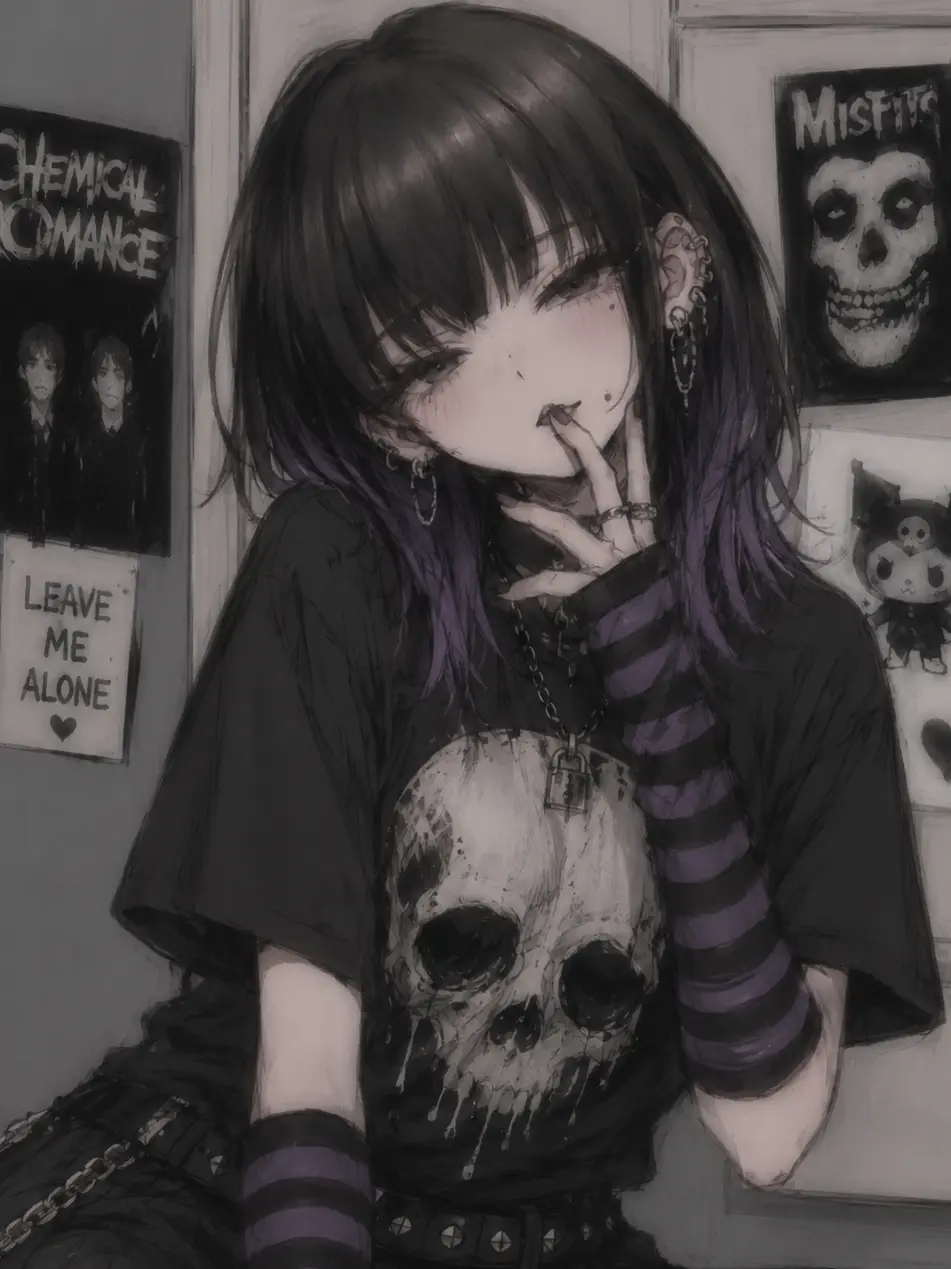 LinearVase8126의 Yandere stalker emo girl